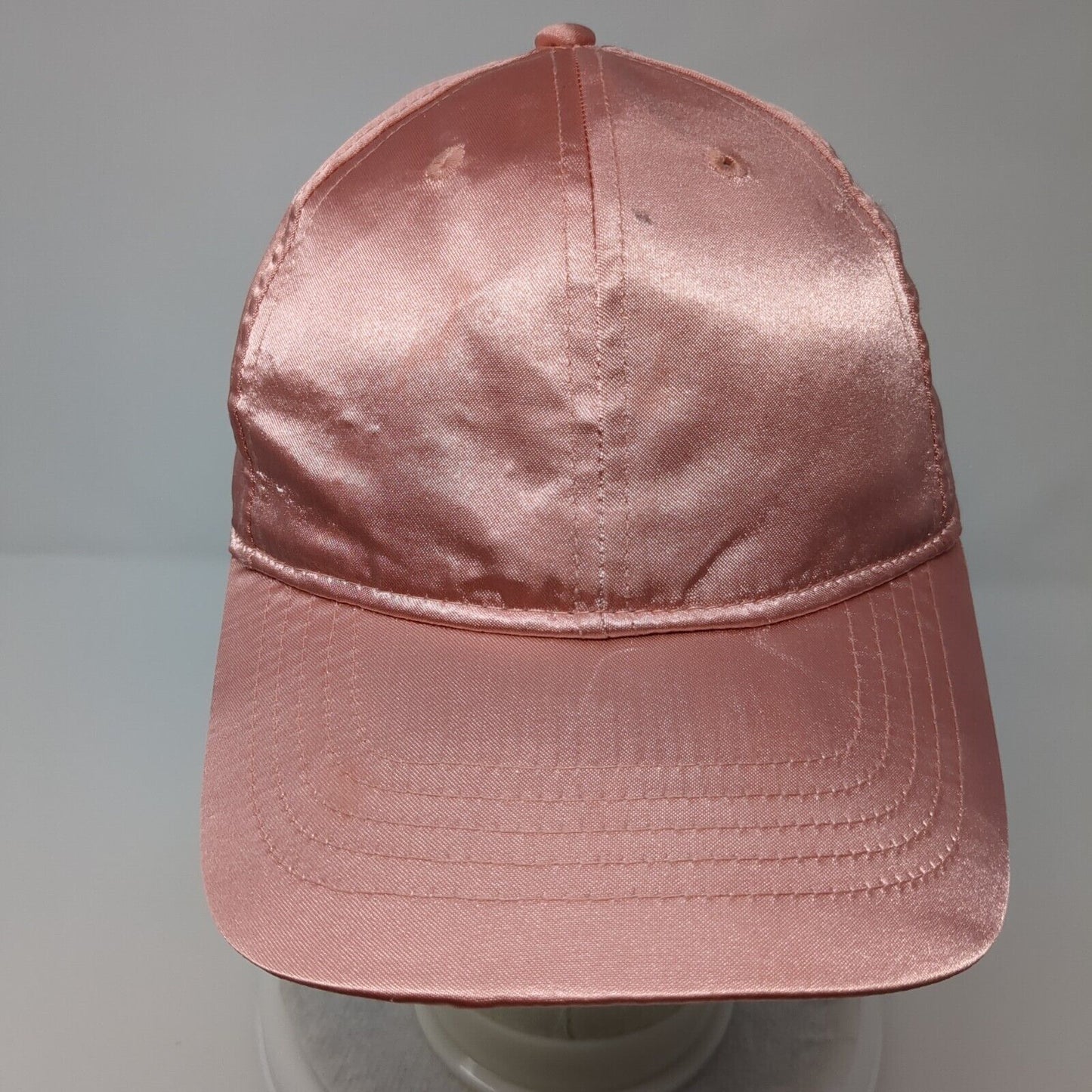 Unbranded Slideback Hat Pink OSFM Solid Adjustable Blank 6 Panel