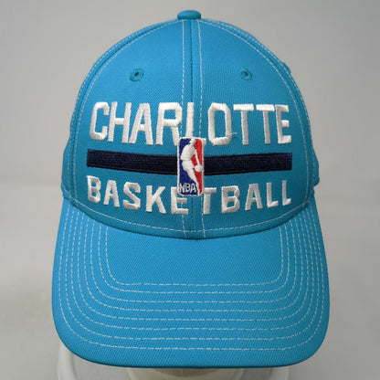 Adidas Charlotte Hornets NBA Blue White One Size Cap Strapback Underbill Hat