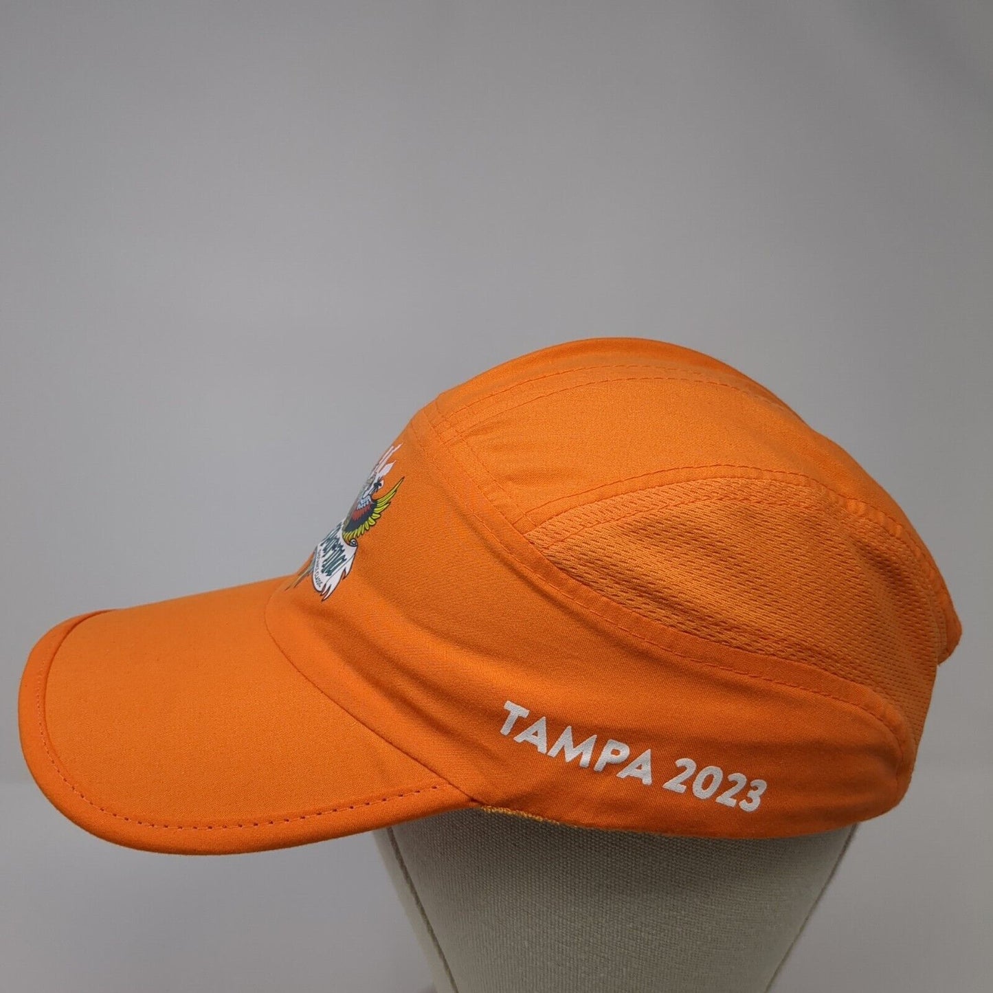 Publix Gasparilla Distance Classic Tampa 2023 5 Panel Cap Orange OS Adjustable