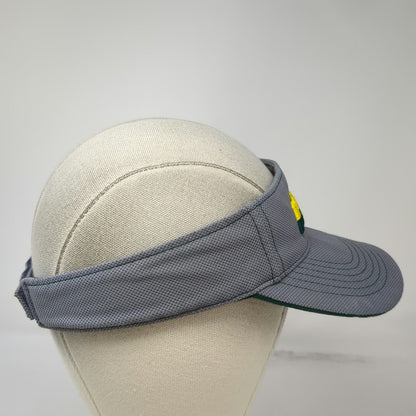 Oregon Ducks Russell NCAA Visor Gray Yellow Green One Size Mesh Adjustable Hat