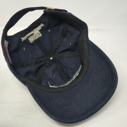 Bullet Line Baseball Cap Blue One Size Johnson Matthey JM CRT Logo Slideback Hat