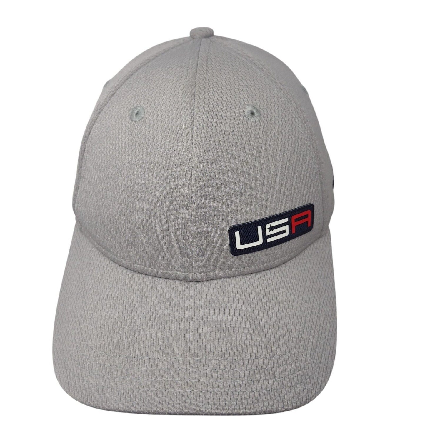 USA 2020 Strapback Hat Gray OSFM Adjustable New Era Golf Outlast