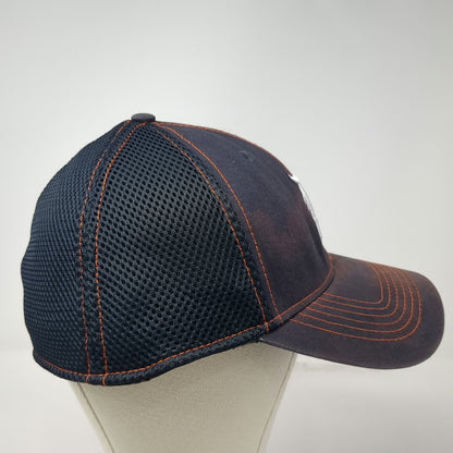 Detroit Tigers MLB New Era Baseball Cap Blue Orange White XL Mesh Back Stretch