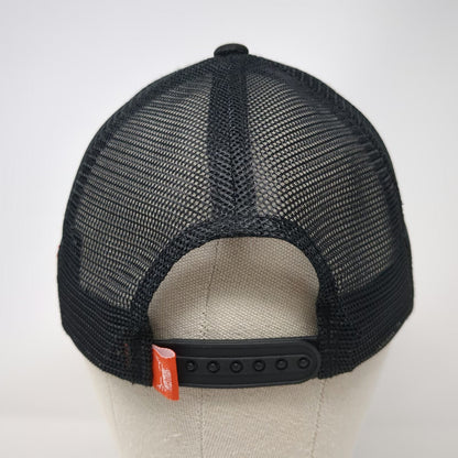 Westrek Trucker Hat Black One Size Snapback Mesh Back Deer Patch Hunting