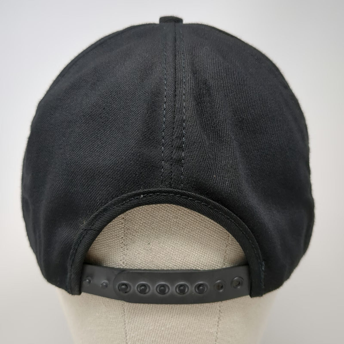 Stylemaster Hat 5 Panel Black One Size Snapback CDS Coast Script Logo Flat Brim
