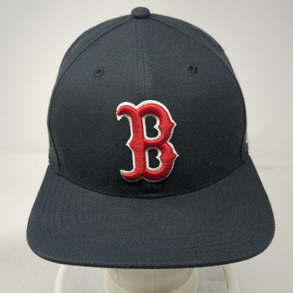 '47 Boston Red Sox MLB Snapback Hat Black Red White One Size Flat Brim Fenway