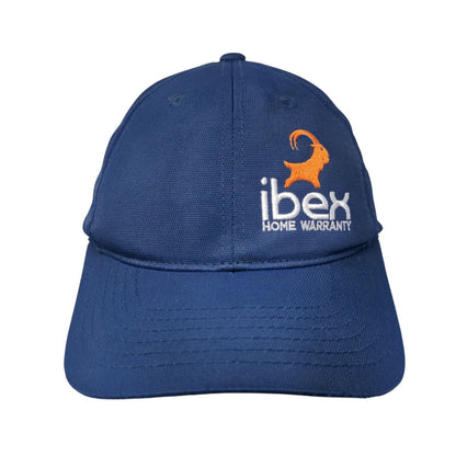 Ibex Home Warranty Strapback Hat Blue OS Adjustable Port Authority Signature