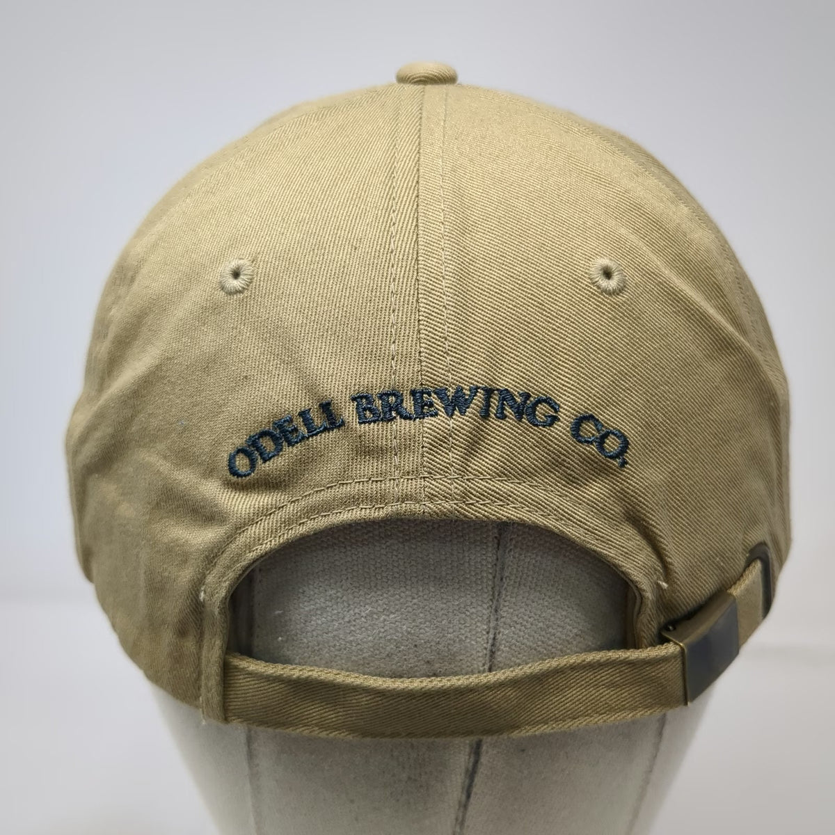 Odell Brewing Co Baseball Cap Brown OSFM Beer Toast Clinking Glasses Brewery Hat