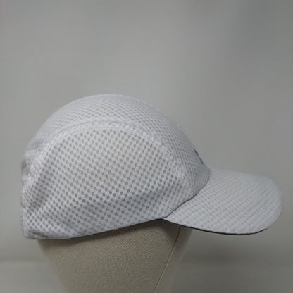 Under Armour Strapback Hat White One Size Embroidered Logo Adjustable