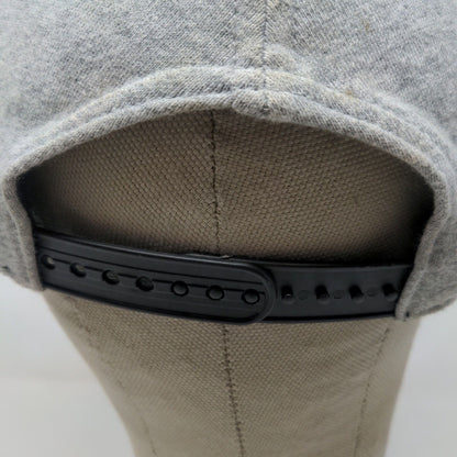 Unbranded Men's Snapbback Hat Gray Black Be Bold Be Brave Cotton Blend