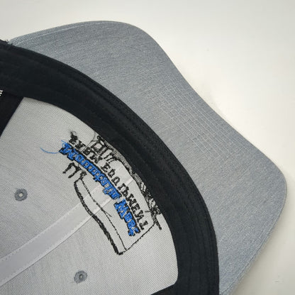 Richardson Trucker Hat Gray One Size Snapback Mountain West Laird Farm Equipment