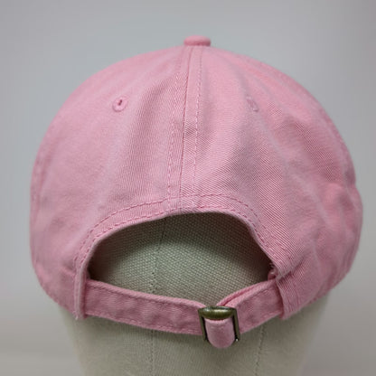 Cap America Baseball Cap Pink One Size Millenkamp Embroidered Slideback Hat