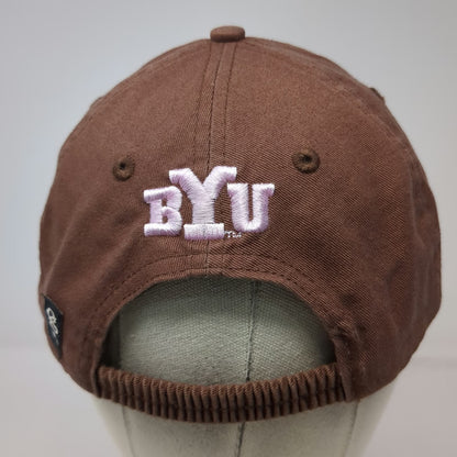 BYU Cougars NCAA Gear For Sports Brown Baseball Cap One Size Elastic Back Hat