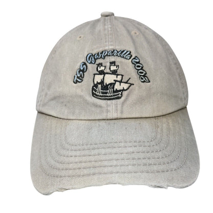 TSS Gasparilla 2008 Strapback Hat Tan OSFA Lexus Of Tampa Bay Hit Wear