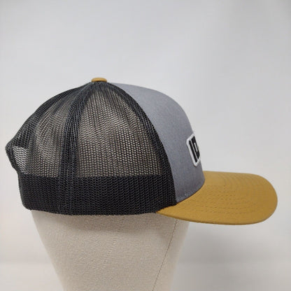 Idaho Snapback Mesh Back Trucker Hat Multi OSFA Colorblock Adjustable