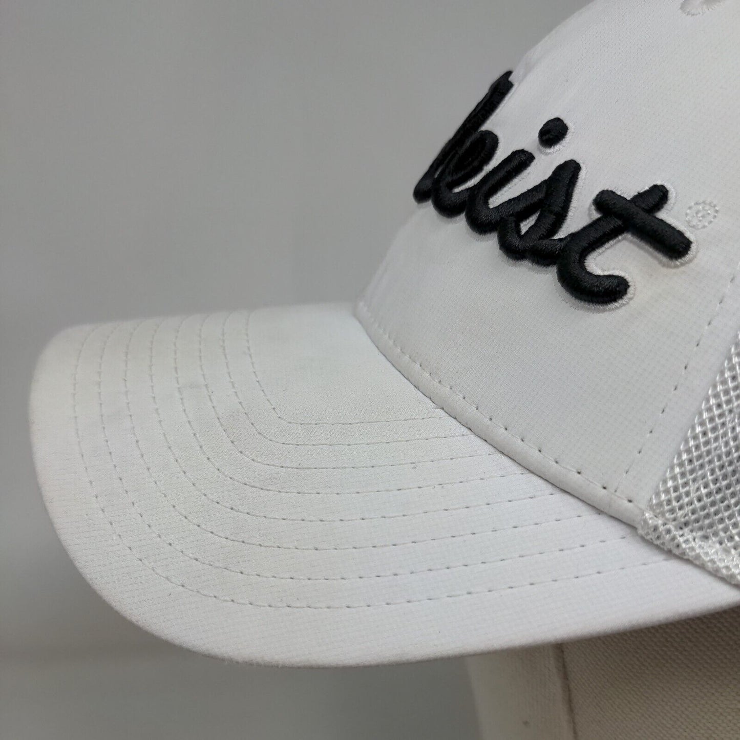 Titleist FJ Pro V1 Fitted Hat White M/L Golf's Symbol Of Excellence