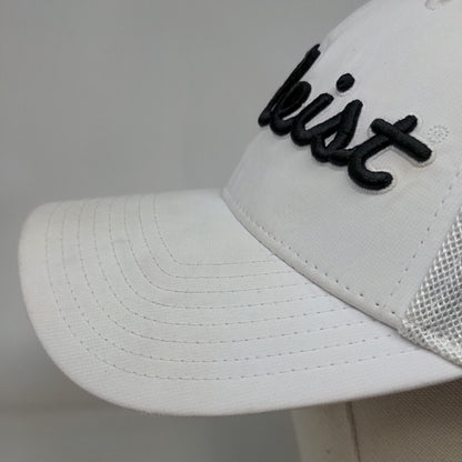 Titleist FJ Pro V1 Fitted Hat White M/L Golf's Symbol Of Excellence