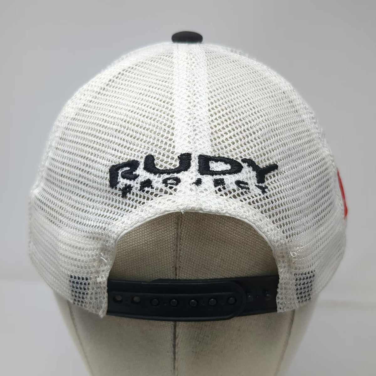 Rudy Project Trucker Hat Black One Size Snapback Hawaii Kona Hibiscus Flower