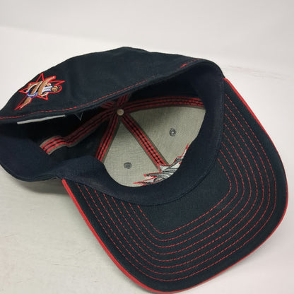 Reebok Philadelphia 76ers NBA Cap Black Gray Red One Size Stretch Fit Logo Hat