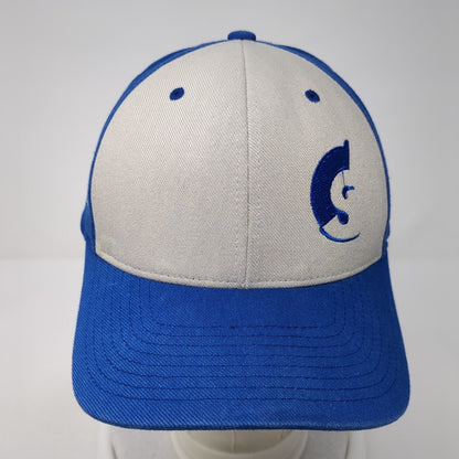 Pfister Fitted Hat Blue S/M Lightweight Embroidered Flexfit Pro185 Richardson