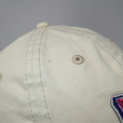 New Era NFL Super Bowl LVIII 9TWENTY Hat Beige OSFM Cap Adjustable Silver Blue