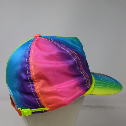 Otto 5 Panel Blue One Size Iwata Spray Equipment Neon Rope Nylon Rainbow Hat