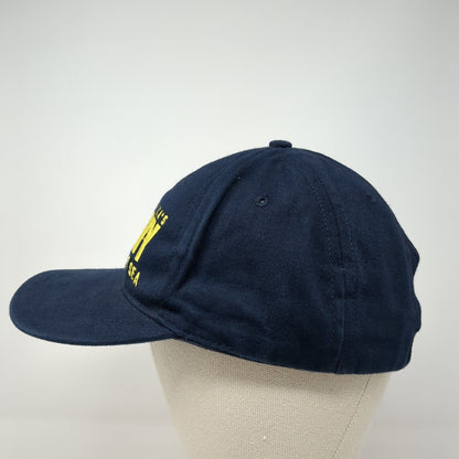 America's Navy Forged By The Sea Strapback Hat Blue One Size Adjustable