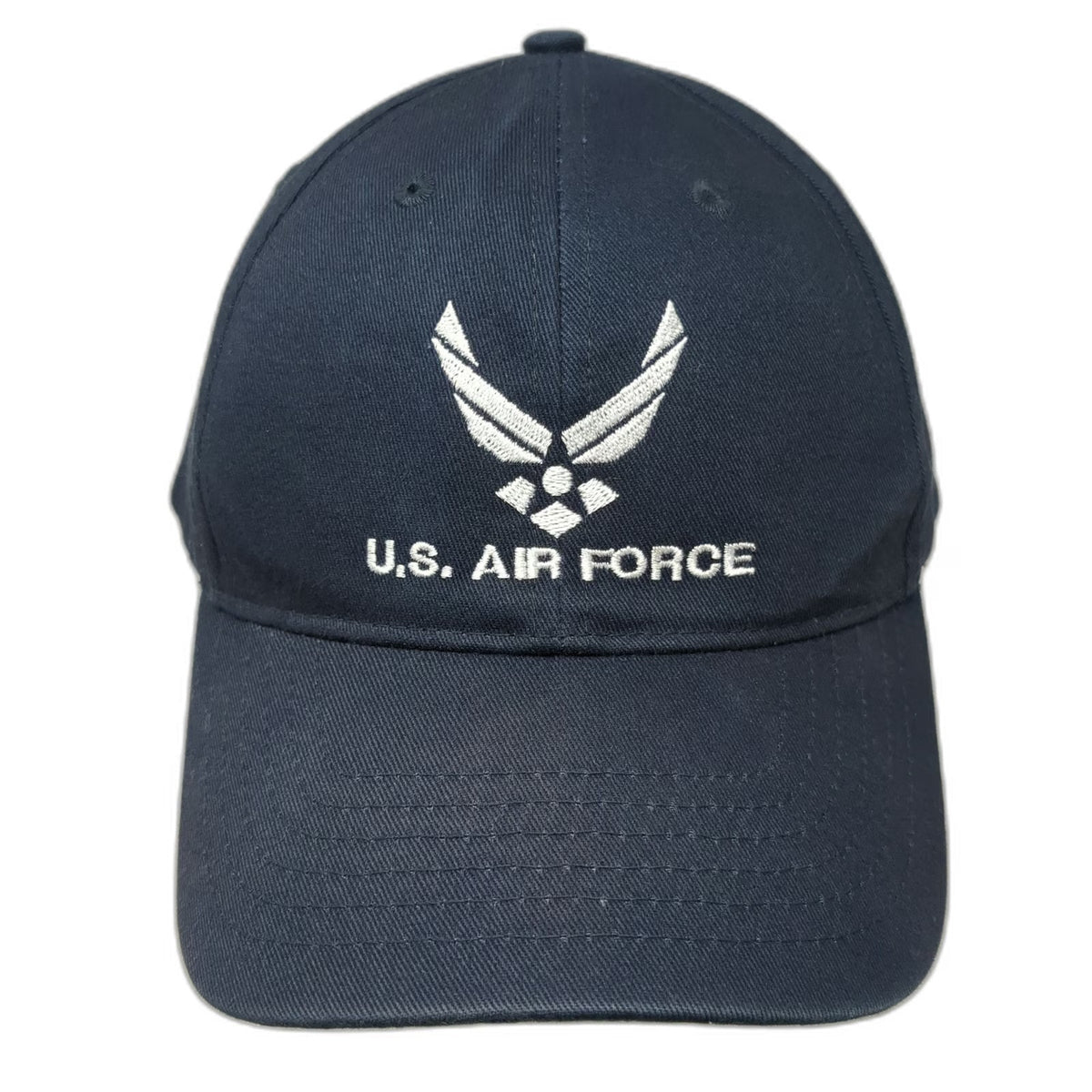 K-G Specialty Baseball Cap Blue One Size Adjustable Cotton U.S. Air Force Hat
