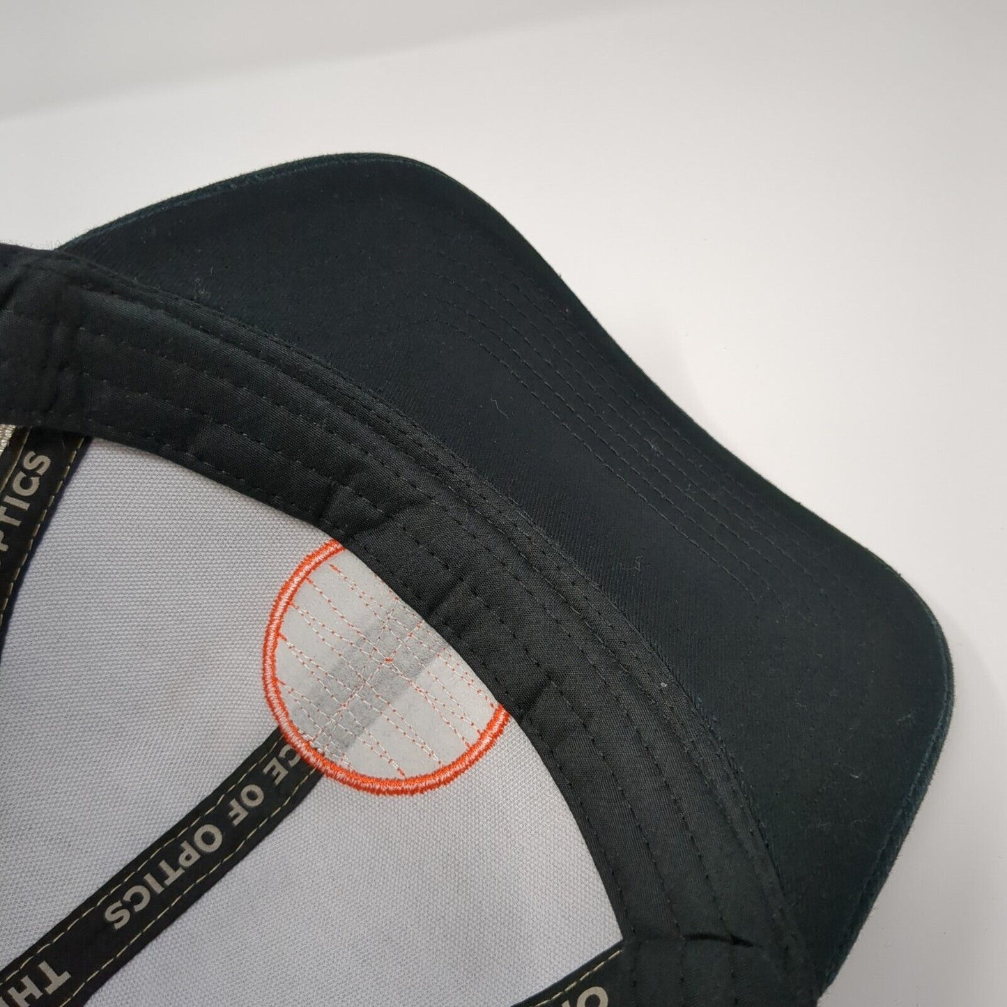 Vortex Snapback Trucker Hat Gray One Size Adjustable Mesh Back 6 Panel