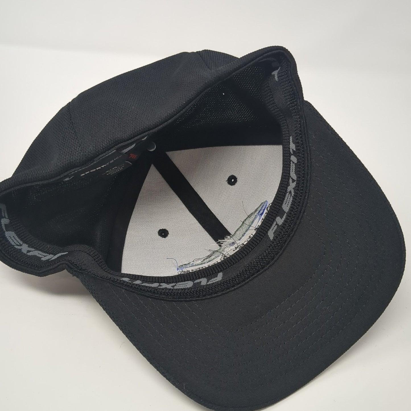 Snake River Engineering Fitted Hat Black Medium Flexfit Sport-Tek