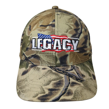 Legacy Strapback Hat Camo One Size Adjustable Embroidered Hunting