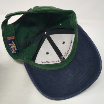 Pacific Headwear Baseball Cap Green Blue One Size Strapback Painter Logo Hat