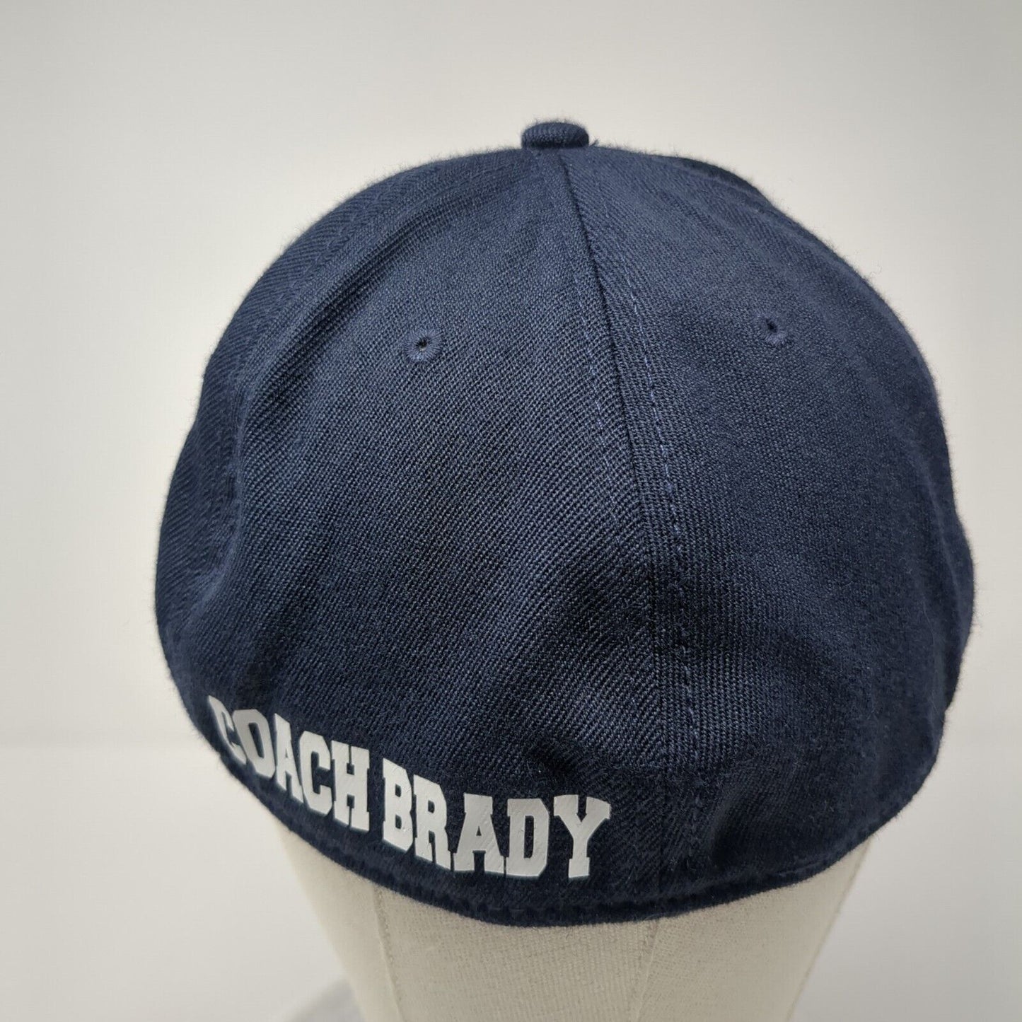 Meridian All Stars Coach Brady Fitted Hat Blue L/XL Lightweight 6 Panel OttoFlex