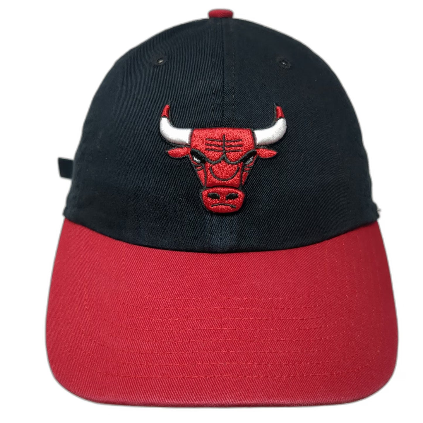 '47 Chicago Bulls NBA Hat Black Red One Size Cap Adjustable Embroidered Logo