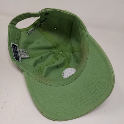 Volunteer Traditions Men's Slideback Hat Green OSFM Embroidered Logo 100% Cotton