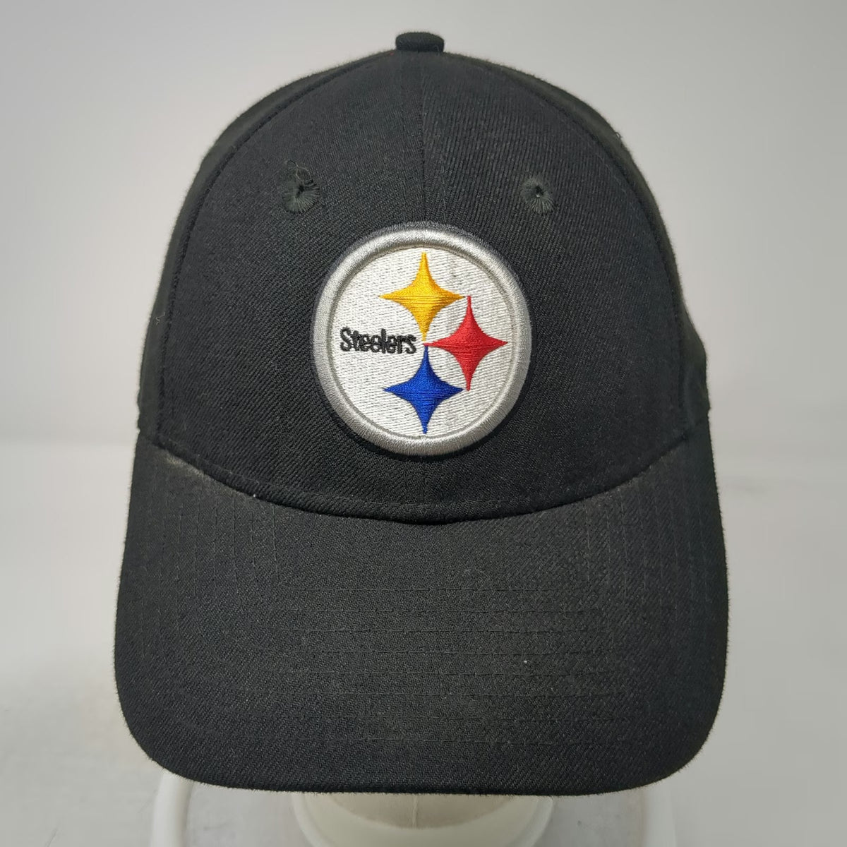 New Era Pittsburgh Steelers NFL Black Cap One Size OS Adjustable Curved Brim Hat