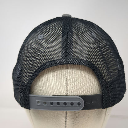 Zephyr Trucker Hat Gray One Size Mount Rainier National Park Patch Mesh Snapback