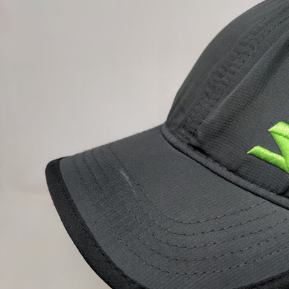 Starter Youth Strapback Hat Gray One Size Adjustable Embroidered 6 Panel