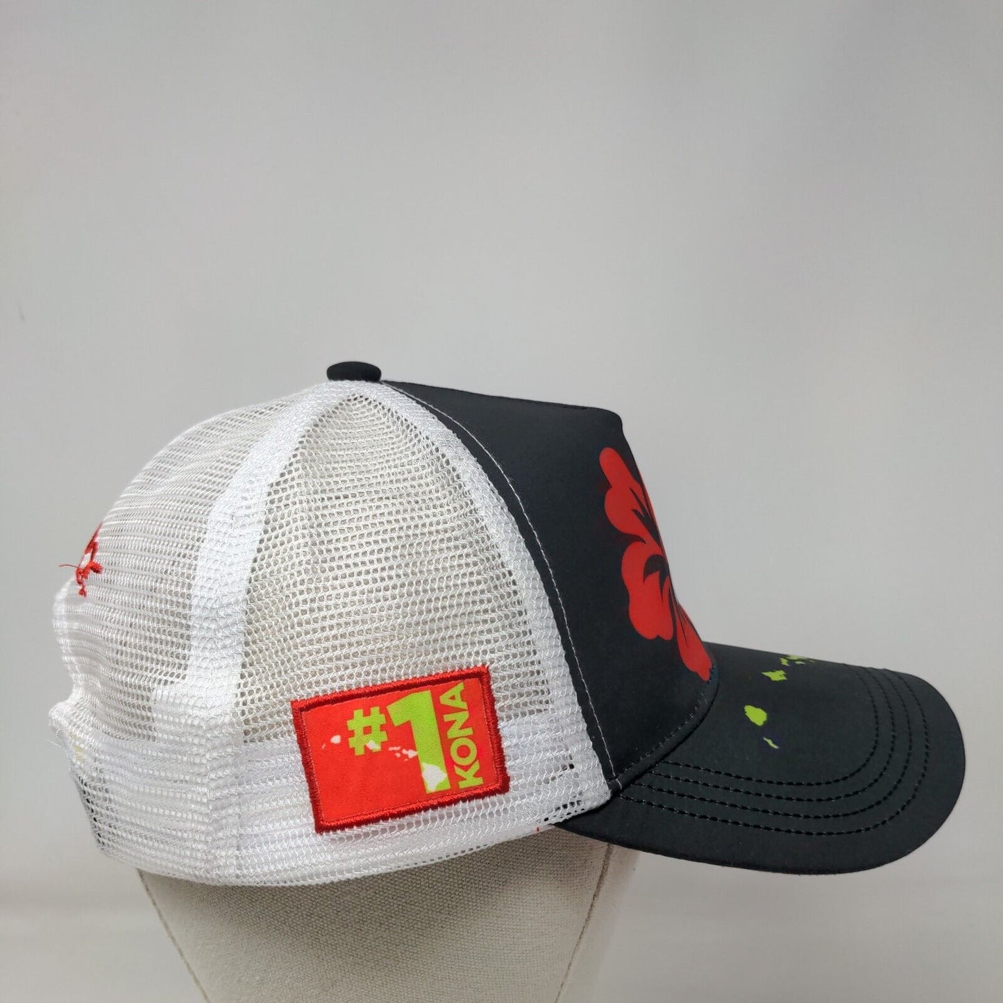 Rudy Project Snapback Trucker Hat Multi One Size Hibiscus Mesh Back