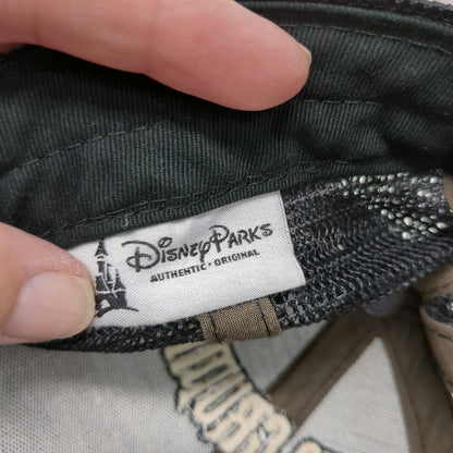 Disney Parks Trucker Hat Black One Size Being Grumpy Rocks Dwarf Mesh Snapback