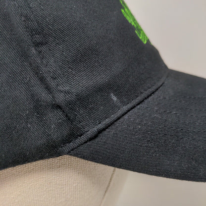 Hornitos Tequila Lime Shot Strapback Hat Black OSFA Embroidered Adjustable