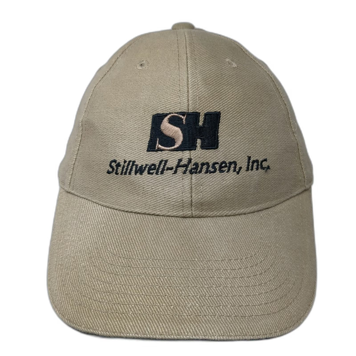 Mohr's Baseball Cap Brown One Size Stillwell-Hansen Inc Logo Slideback Hat