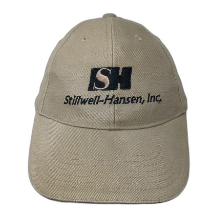 Mohr's Baseball Cap Brown One Size Stillwell-Hansen Inc Logo Slideback Hat