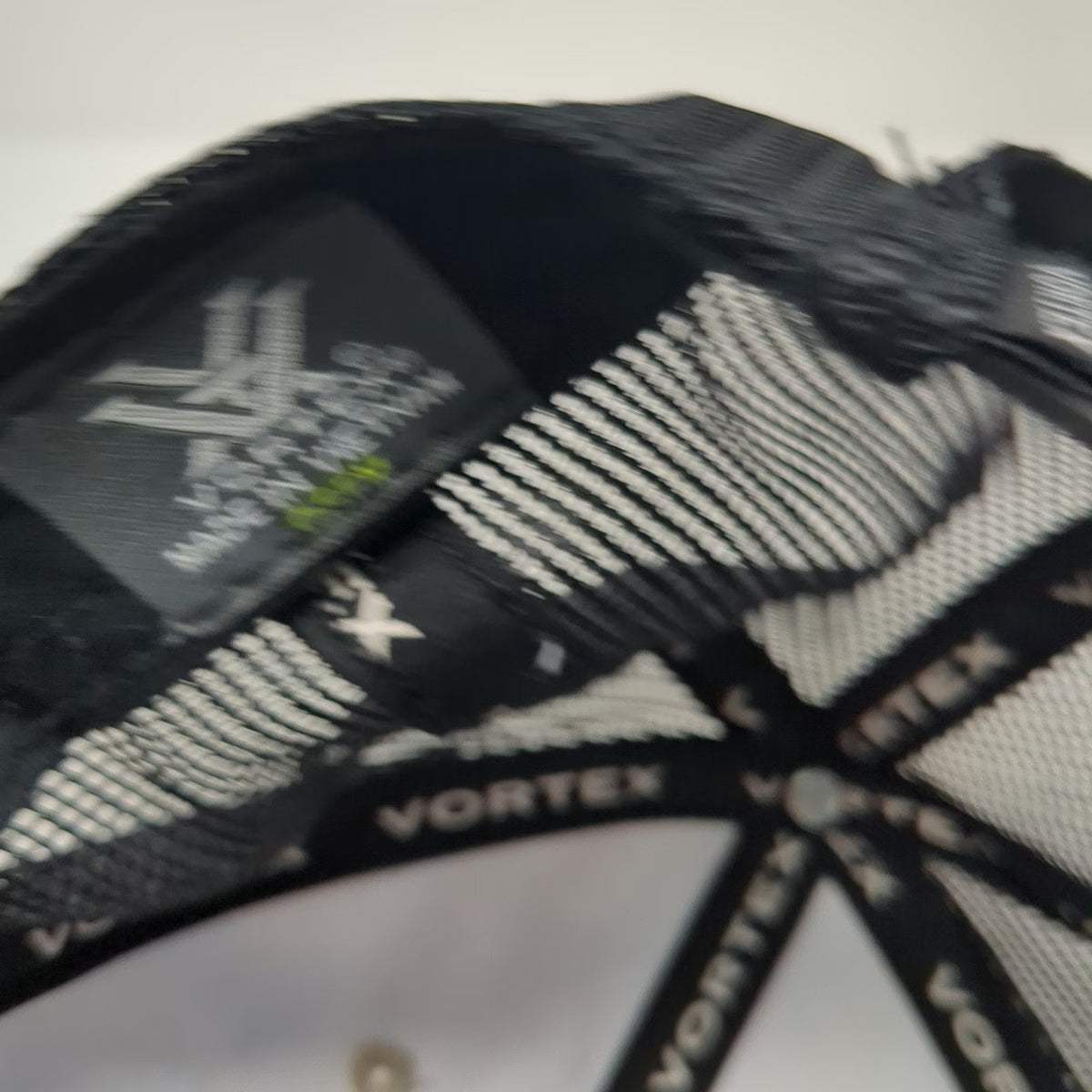 Vortex Trucker Hat Brown Camo One Size Mesh Back Snapback Optics Hunting Logo
