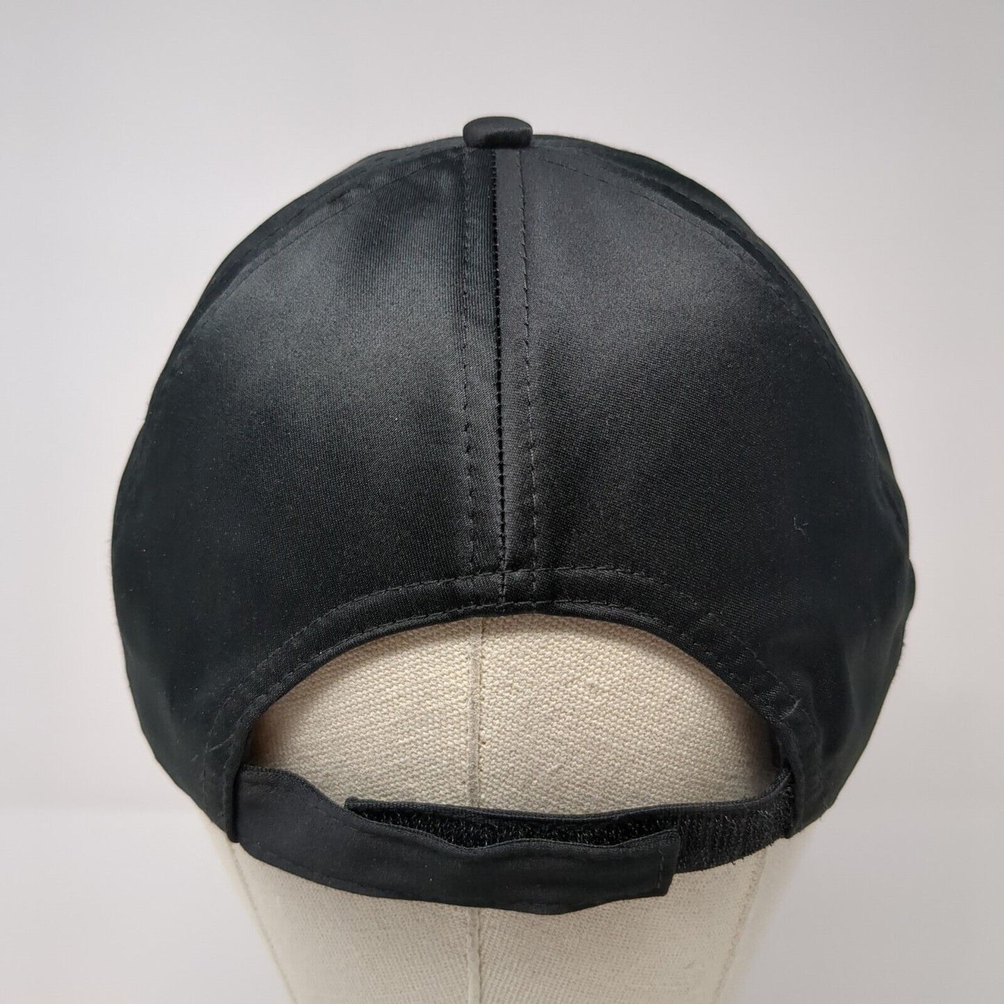 David And Young Strapback Hat Black One Size Adjustable Blank 6 Panel