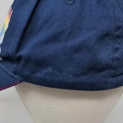 Mickey Mouse Snapback Hat Blue OSFM Belong Believe Be Proud Disney Pride