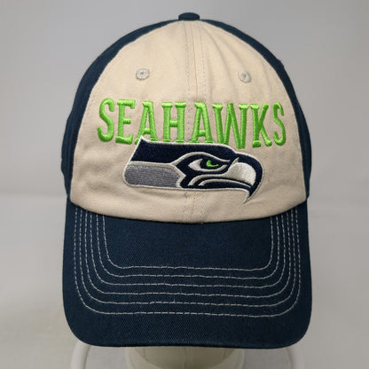 Seattle Seahawks NFL Team Apparel Blue One Size Cap Strapback Embroidered Hat