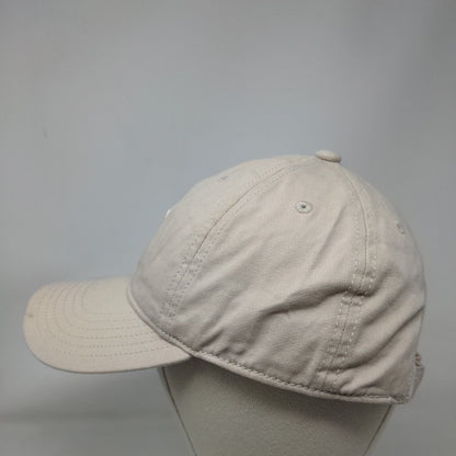 Adidas Women's Slideback Hat Tan OSFW Embroidered Logo Solid 6 Panel