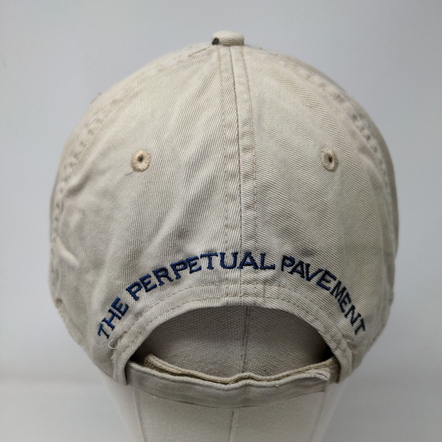 Mississippi Asphalt Strapback Hat Tan One Size The Perpetual Pavement