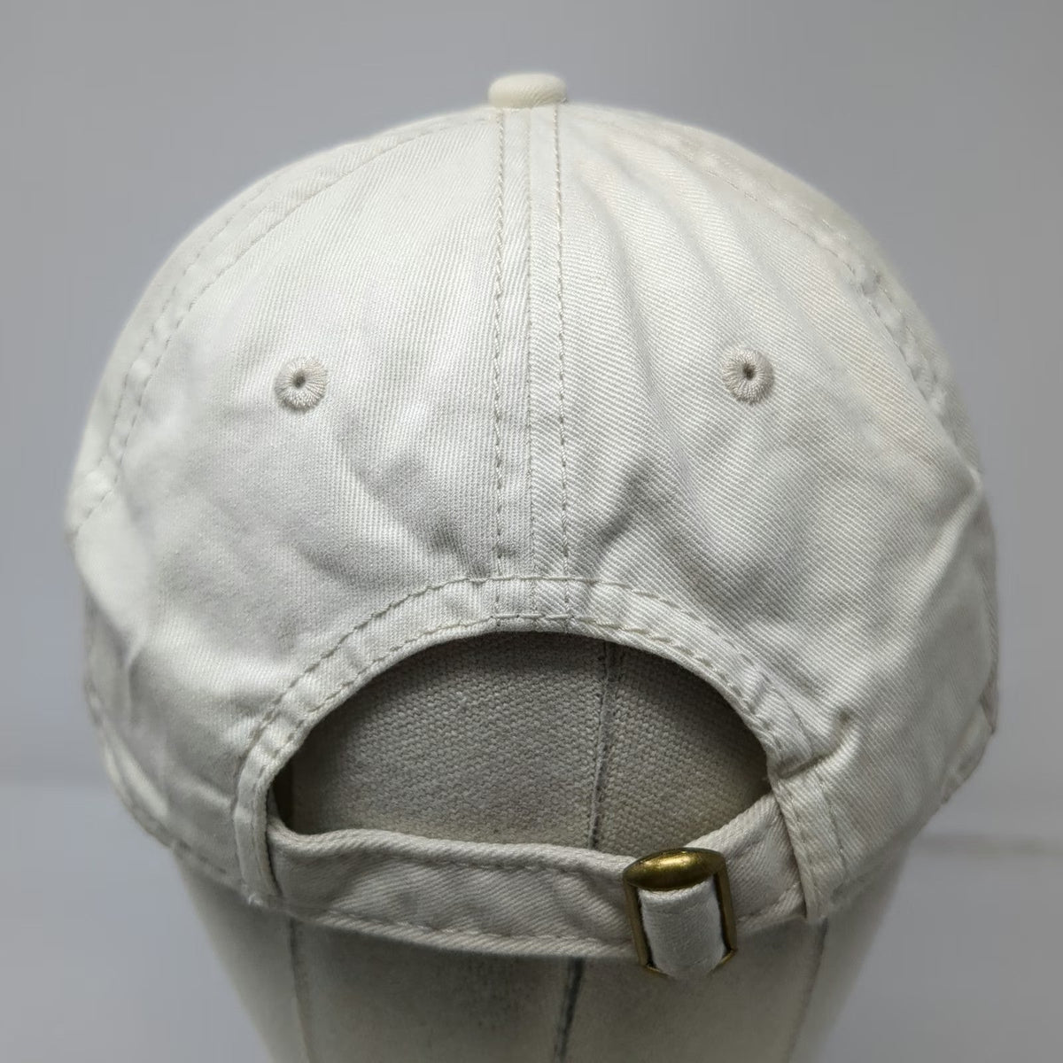 Sportsman Baseball Cap Beige One Size Power Engineers Logo Slideback Cotton Hat